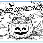 PARA COLOREAR - FELIZ HALLOWEEN 2025